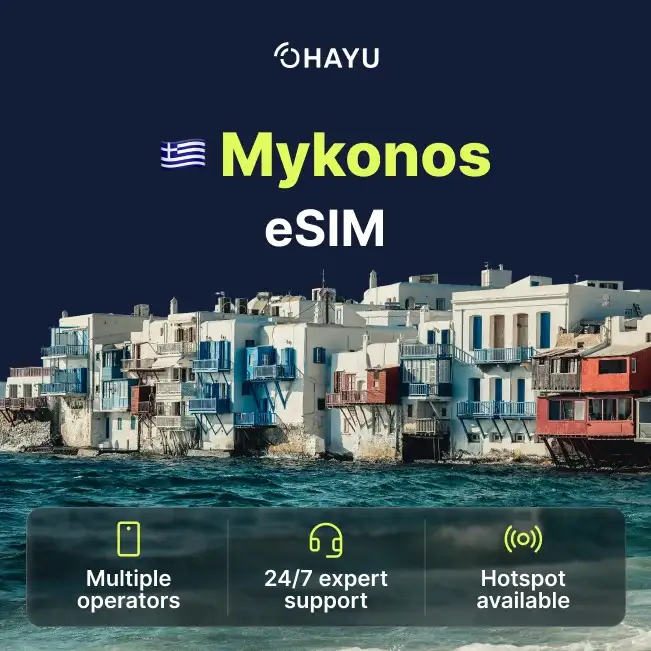 eSIM for Mykonos