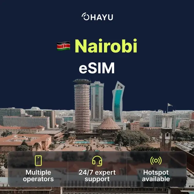 eSIM for Nairobi