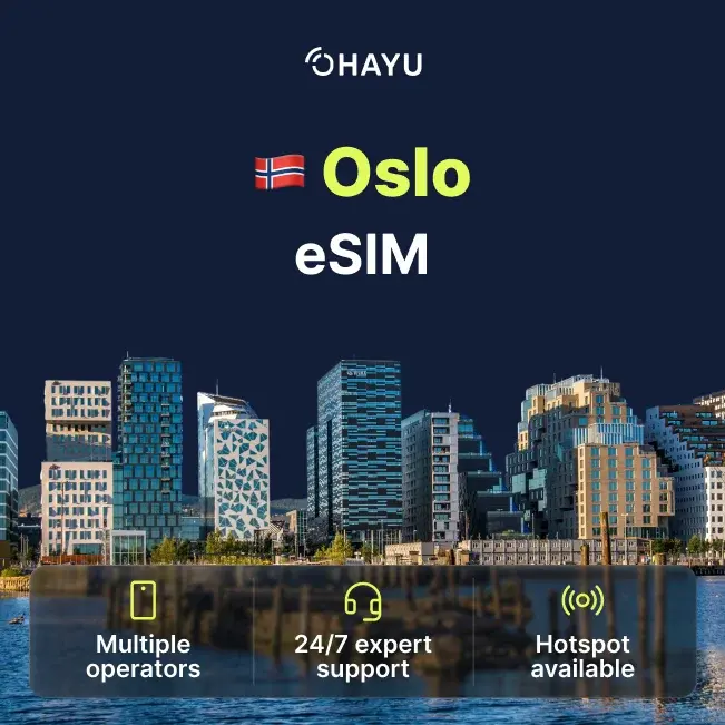 eSIM for Oslo