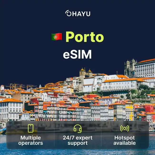 Porto eSIM eSIM for Porto