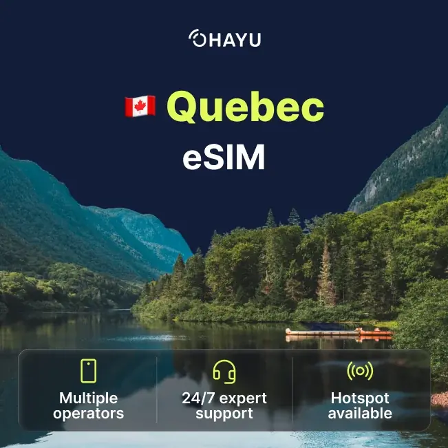eSIM for Quebec