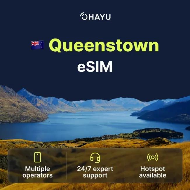 eSIM for Queenstown