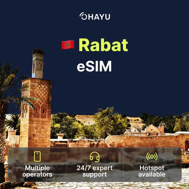 eSIM for Rabat