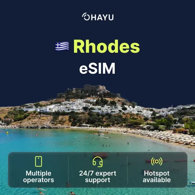 eSIM for Rhodes