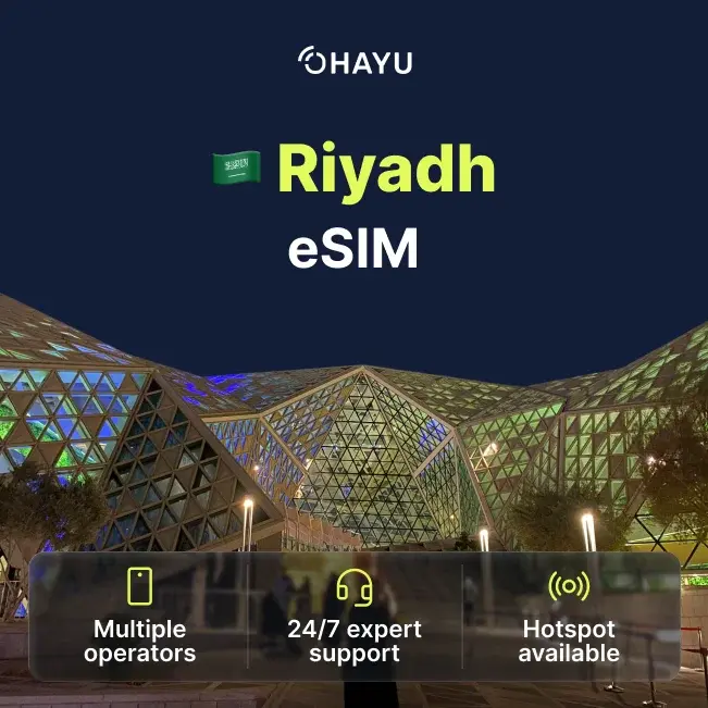 eSIM for Riyadh