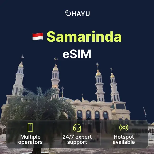 eSIM for Samarinda