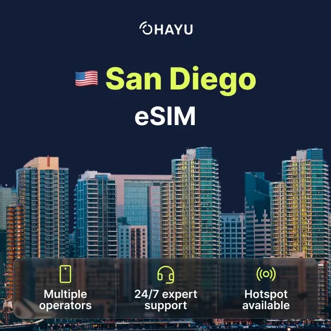 San Diego eSIM eSIM for San Diego