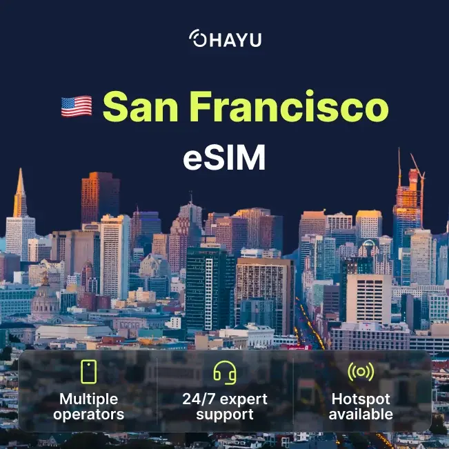 eSIM for San Francisco
