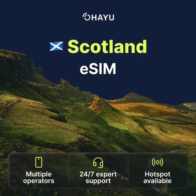eSIM for Scotland