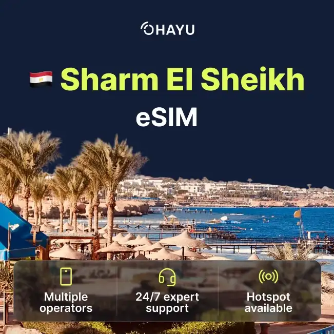 Sharm El Sheikh eSIM eSIM for Sharm El Sheikh