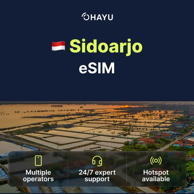 eSIM for Sidoarjo