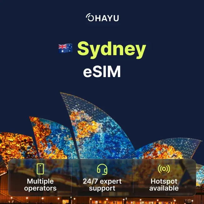 Sydney eSIM eSIM for Sydney