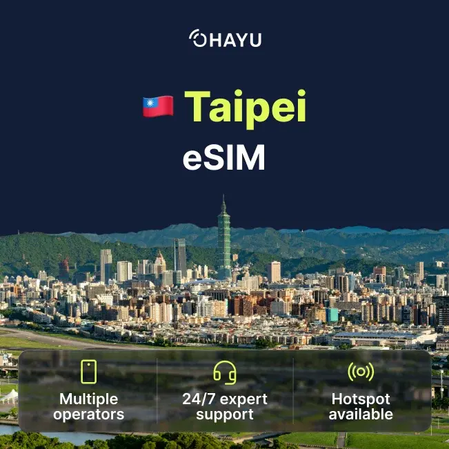 eSIM for Taipei