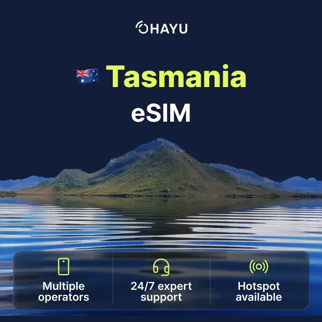 eSIM for Tasmania