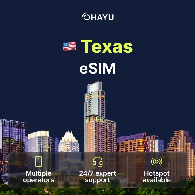 Texas eSIM eSIM for Texas