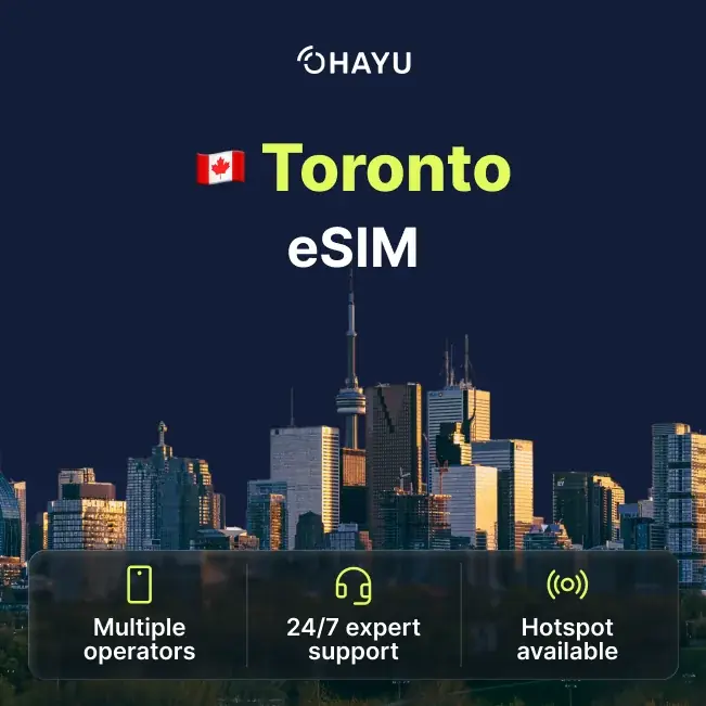 Toronto eSIM eSIM for Toronto